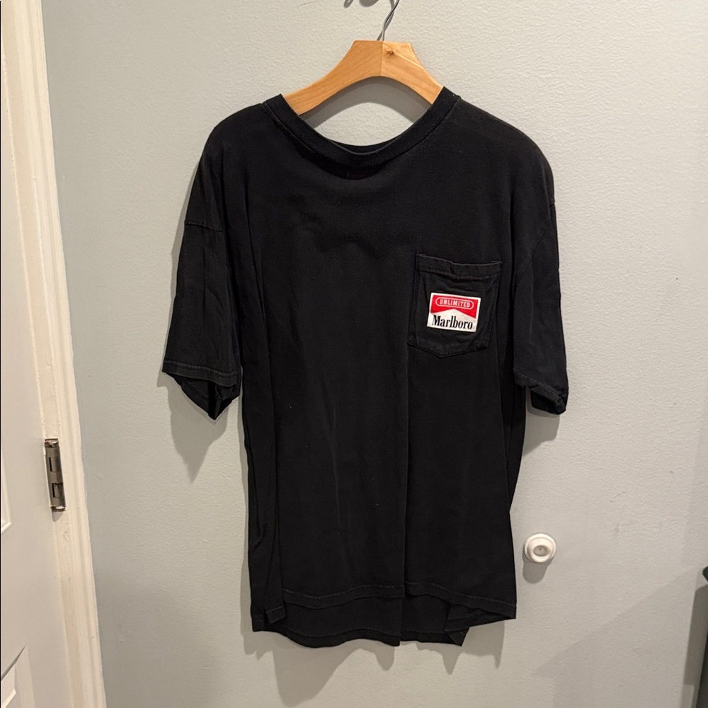 Marlboro Black Short Sleeve Tee
